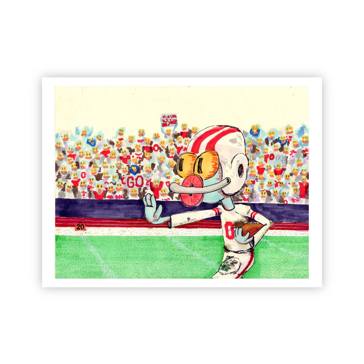 "O's" Print
