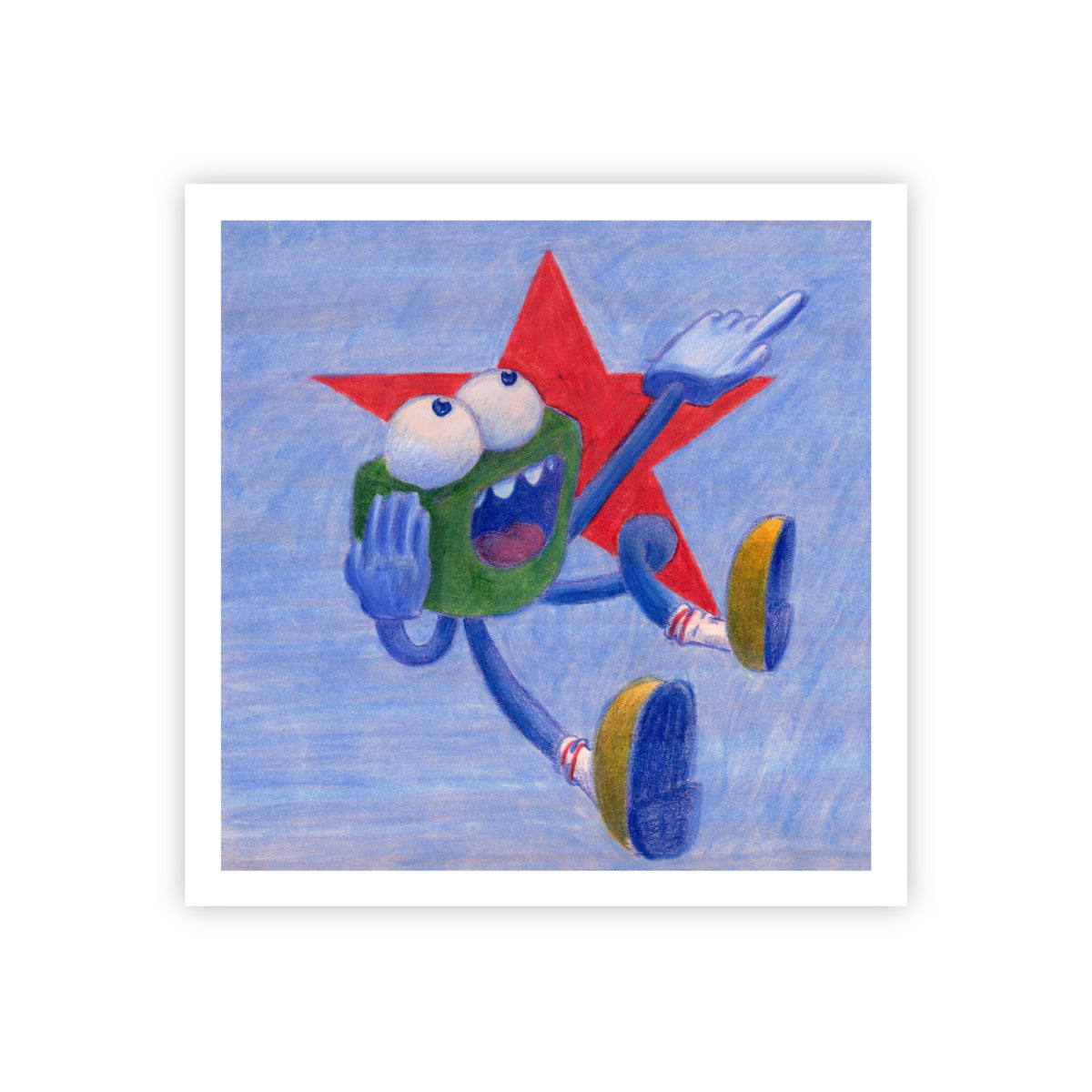 "Struck" Print