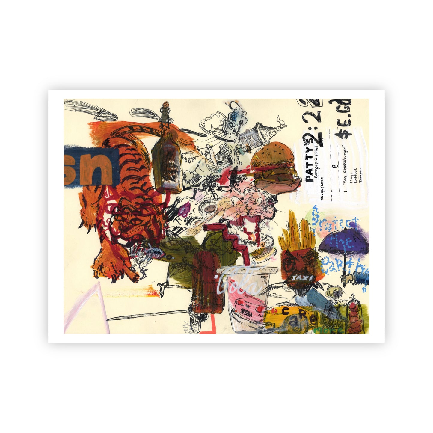 "Itinerary" Print