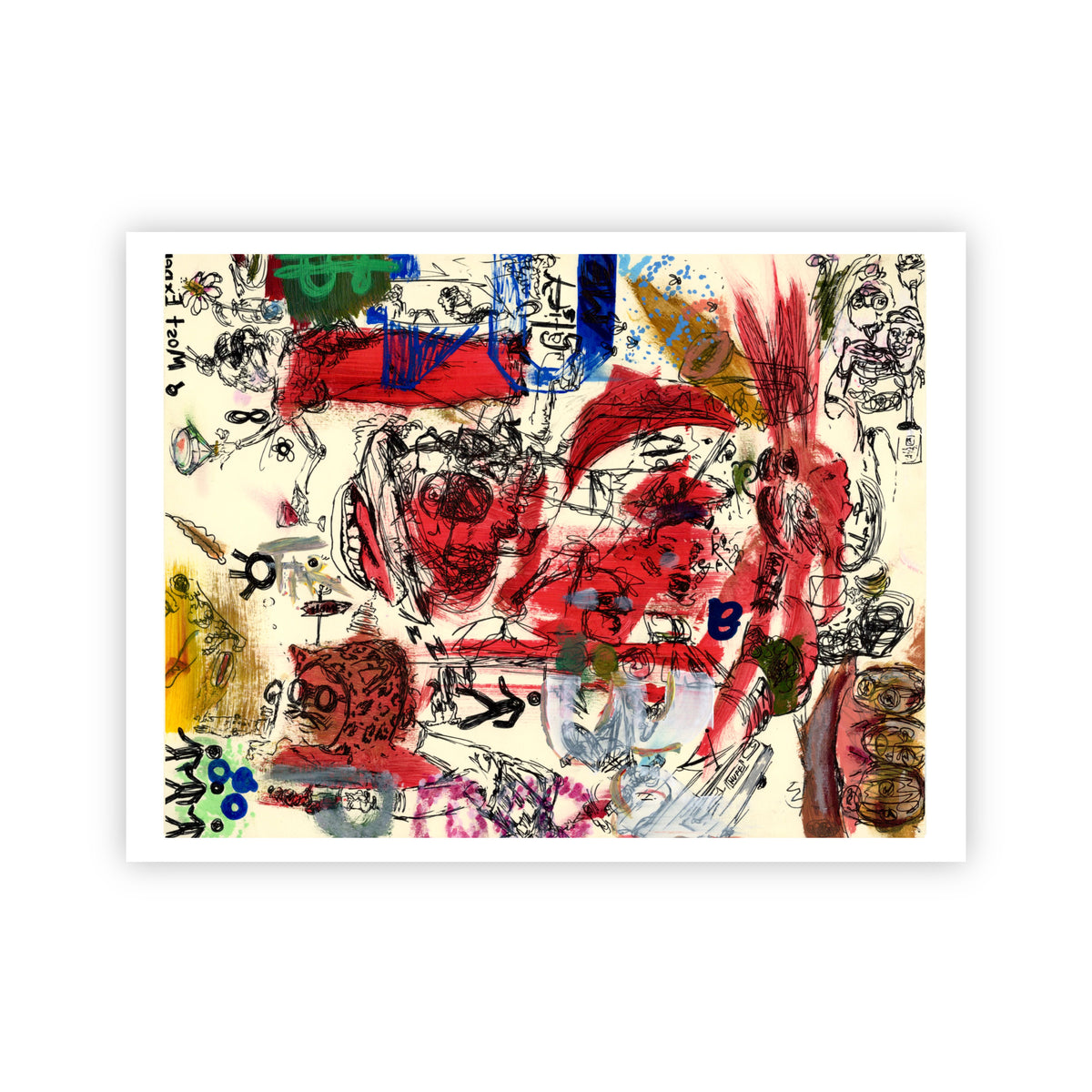 "3 Deep" Print