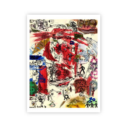 "3 Deep" Print