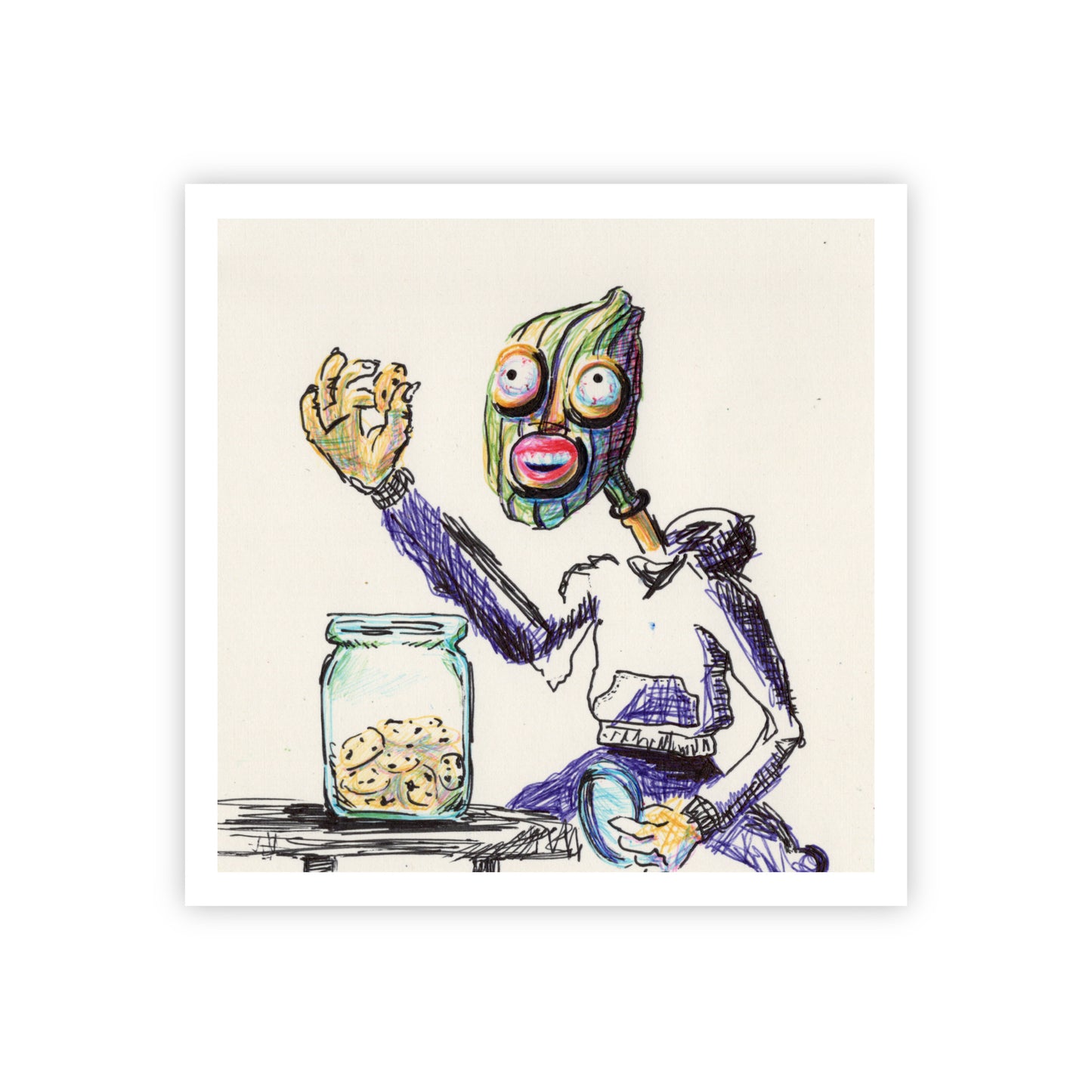 "Chip" Print
