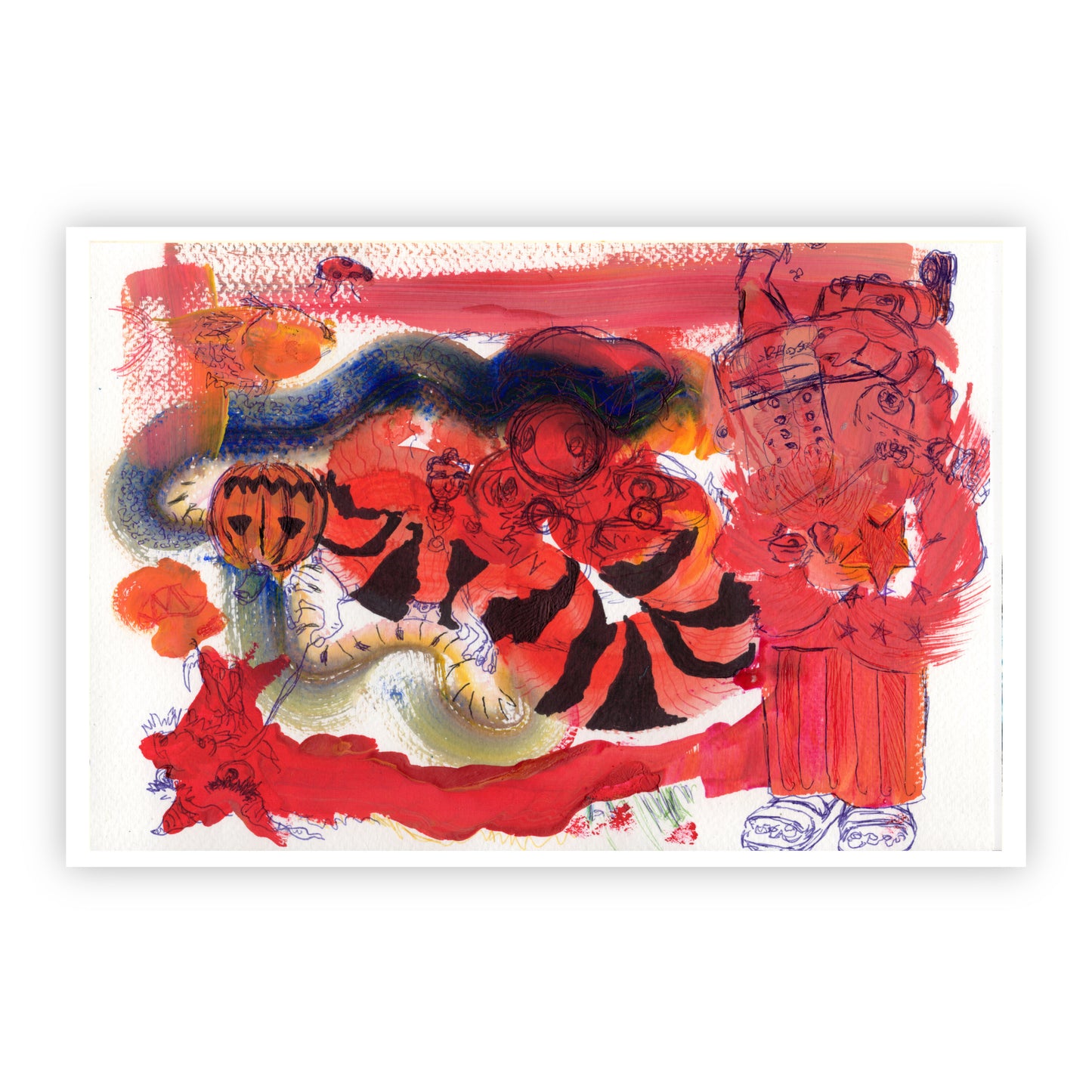 "Snake" Print